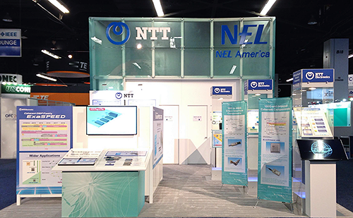 OFC 2016 NTT Electronics Booth