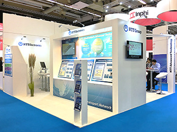 NTT Electronics Booth image