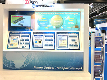 NTT Electronics Booth image