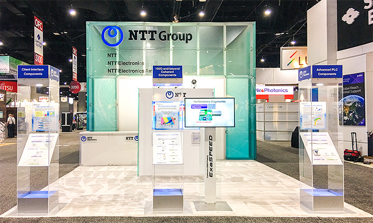 booth image of NTT Electronics